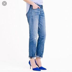 J.Crew Slim Broken-In Boyfriend Jeans 26